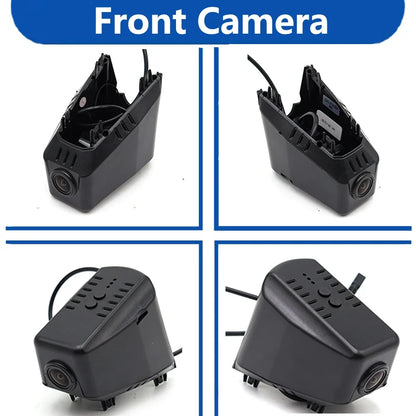 AutoBora-Caméra de tableau de bord DVR avec moniteur vidéo 24H, caméra 4K, WiFi, 3840x2160, compatible avec Lynk & Co 01, PHEV 2018, 2019, 2020, 2021, 2022, 2023