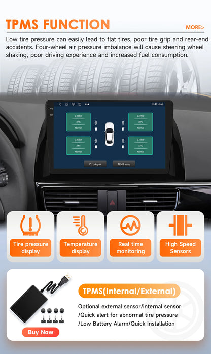 Snapdragon 8Core Android 14 autoradio pour Mazda CX5 CX-5 2012-2015 lecteur multimédia 6115 360 Cam Autoaradio Carpay Android Auto