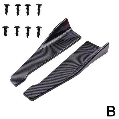 Bande universelle de pare-chocs avant et arrière de voiture, séparateur de diffuseur de becquet de lèvre, protection contre les rayures, longueur 48CM, Fgth pour Audi BMW HONDA Toyota