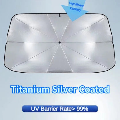 Pare-soleil de voiture pliable, pare-brise, rideau de pare-soleil pour fenêtre avant de voiture, accessoires de protection solaire