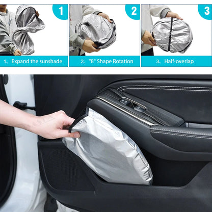 Pare-soleil de pare-brise de voiture pour BYD SEAL EV 2022 2023 2024, pare-soleil réflecteur offrant Protection pour accessoires de joint intérieur de voiture