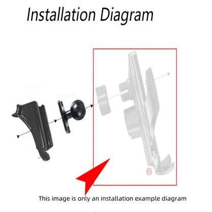 Support de téléphone de voiture avec écran de 15.4 pouces, pour LYNK & CO 07 2024, chargeur sans fil universel, support par gravité, accessoires d'intérieur automobile
