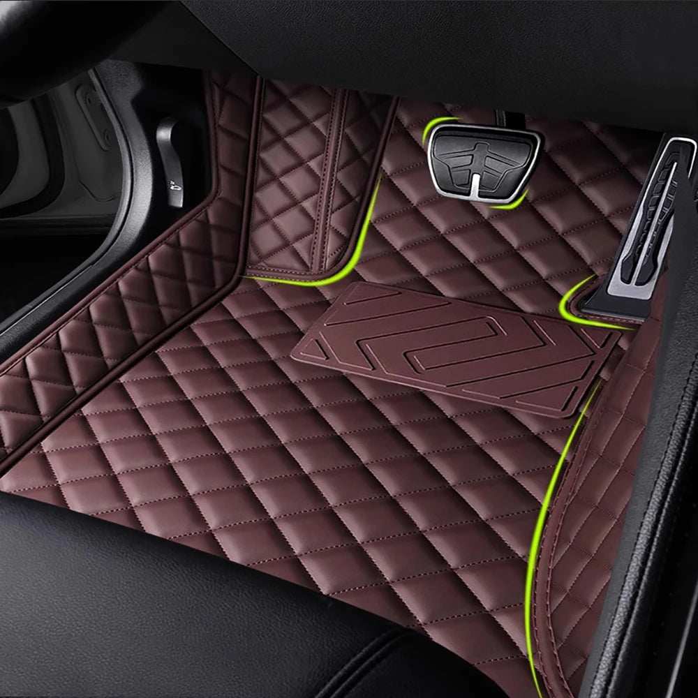 Tapis de sol de voiture Double couche personnalisé, pour Lexus LX LX450 LX460 LX470 LX570, accessoires de tapis automobile, pièces intérieures