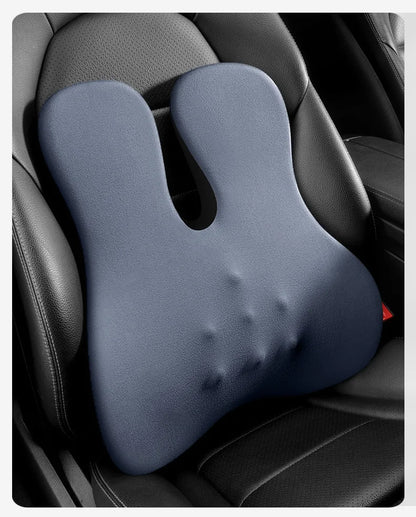 Appuie-tête de voiture, support lombaire, coussin de siège de voiture, coussin lombaire, oreiller chauffant électrique pour voiture, oreiller de protection du cou