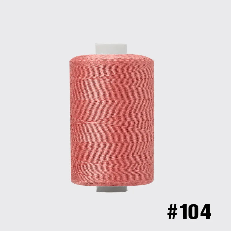 Bobine de fil à coudre 1000 polyester pour maison – broderie, point de croix, 402 yds