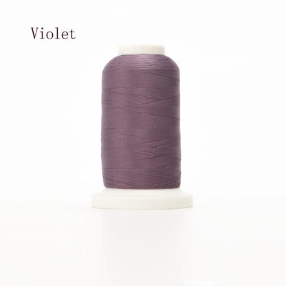 Fil laineux en Nylon à haute élasticité Tex 18, fil extensible, épaisseur moyenne, 1000 mètres de Long, surjet de couture sans couture, 8 couleurs au choix