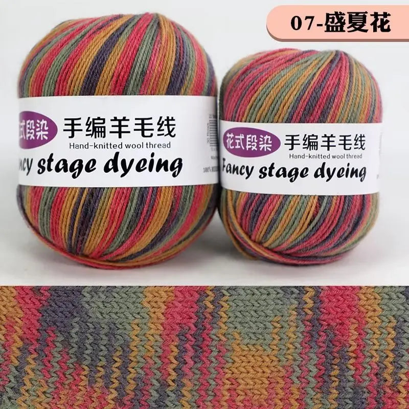 Fil de laine mélangé au Crochet de qualité supérieure, pour pull, écharpe, fil épais, 4 plis, 3 pièces x 100g = 300 grammes