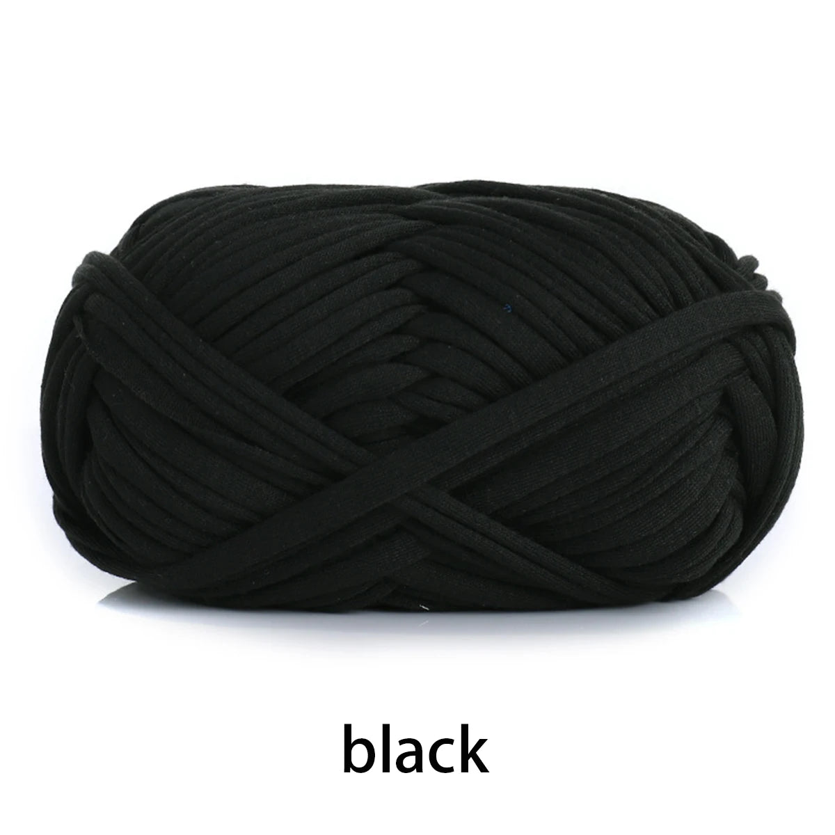 Fil en tissu élastique de 100g 30m de haut, épais, fait à la main, sac tricoté au Crochet, panier de rangement, paquet de matériel de fil au Crochet