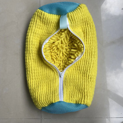 Sac de lavage pour chaussures durable (1/2 pièces) pour tous types de chaussures, idéal pour les baskets et les chaussures décontractées, sac de lavage pour la lessive