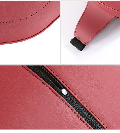 Coussin de nuque et support lombaire en mousse à mémoire de forme pour voiture, soulage le cou et le bas du dos, facile à installer, disponible en plusieurs couleurs
