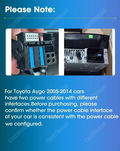 Srnubi Qualcomm 8 Core autoradio pour Peugeot 107 Toyota Aygo citroën C1 2005 - 2014 2 Din lecteur multimédia Android Carplay