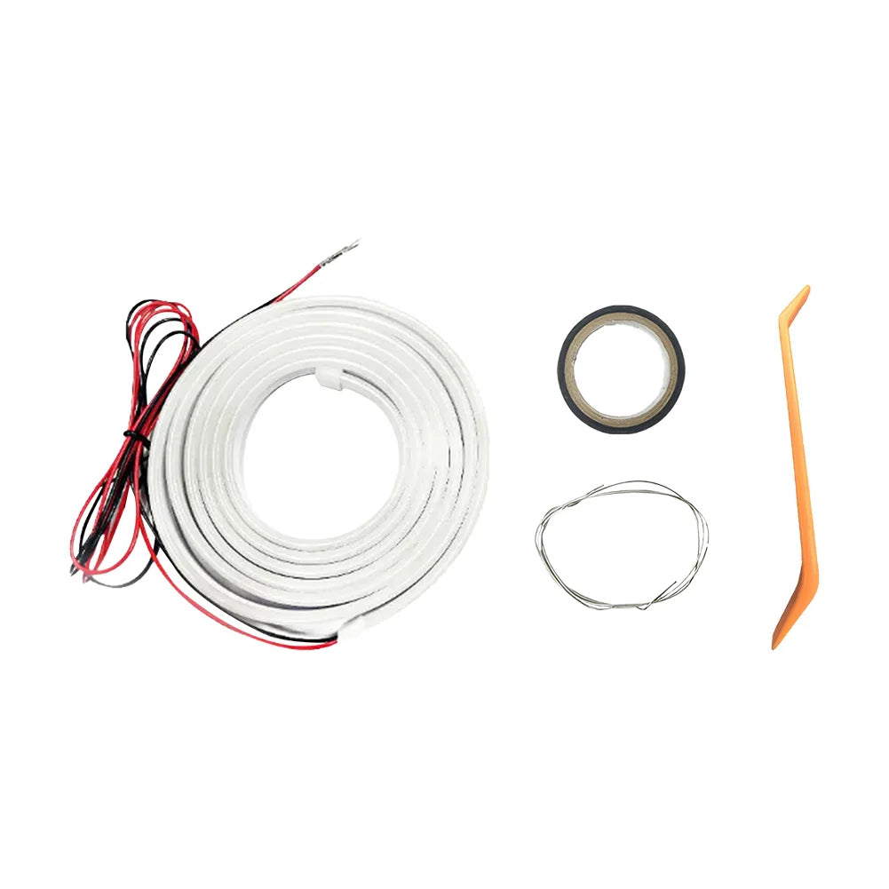 Bande lumineuse LED auto-adhésive pour coffre de voiture, bande lumineuse à flux dynamique, multifonction, automatique, pour décor de coffre de camion