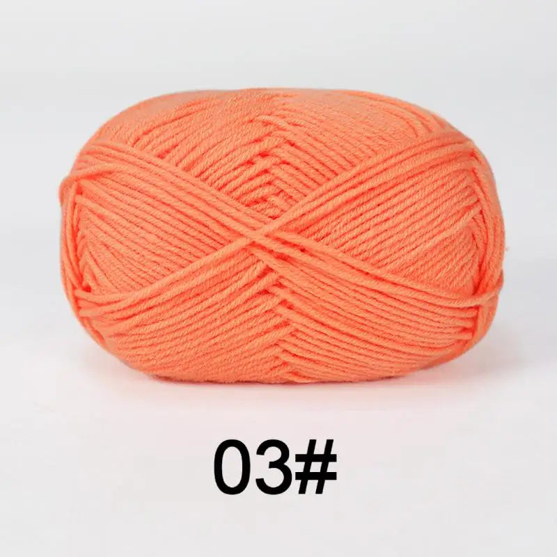 Nouveau 5 pièces couleurs mélangées fil lait coton fil combinaison Crochet tricot fil ensemble pour à la main bricolage artisanat pull écharpe tricot