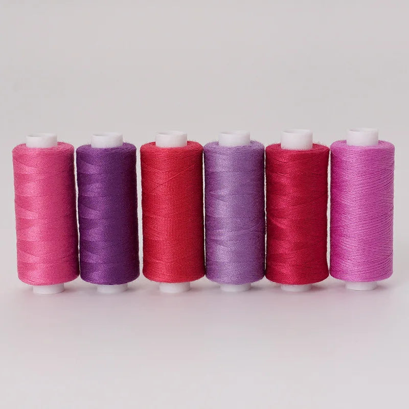 Nouvelles fils à coudre 42 couleurs fils de Polyester pour la couture à la main ou à la Machine couture à la main Machine à broder Quilting et artisanat