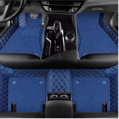 Tapis de sol de voiture Double couche personnalisé, pour Nissan Patrol Y61 Y62 Y63, accessoires de tapis automobile, pièces intérieures