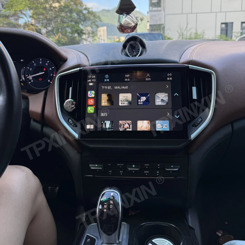 Écran 10,26 pouces 4K Qualcomm pour Maserati Ghibli 2017-2020, mise à niveau 2026, autoradio multimédia, lecteur GPS, navigation CarPlay, unité principale