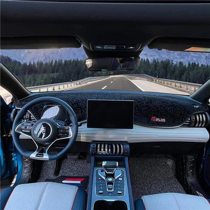 Glutnel Prada Board Cover Polymères pour BYD Atto 3 Yuan Plus 2022 2023, Prada virus Pad Dash Covers, Tapis, LHD, RHD Accessoires