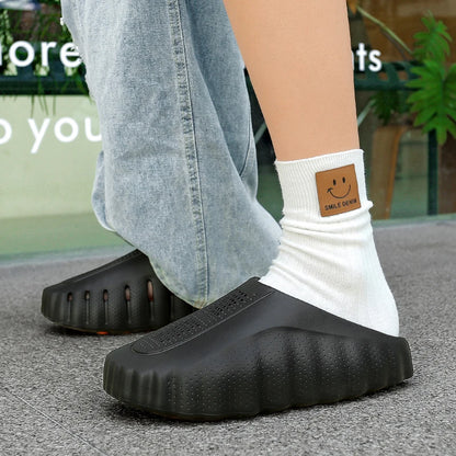 Pantoufles d'été à la mode pour hommes, chaussures d'extérieur légères antidérapantes à tige basse, chaussures décontractées résistantes à l'eau pour hommes