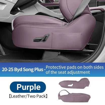 Coussinets de Protection latéraux pour réglage de siège de voiture, 2 pièces, pour Byd Song Plus Seal u Dmi Ev 2020 – 2025