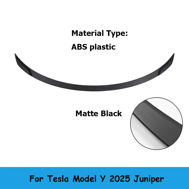 Becquet en Fiber de carbone ABS pour Tesla modèle Y 2025 2026 Juniper Performance modèle 3 2023-2025 2026, accessoires extérieurs des Highlands