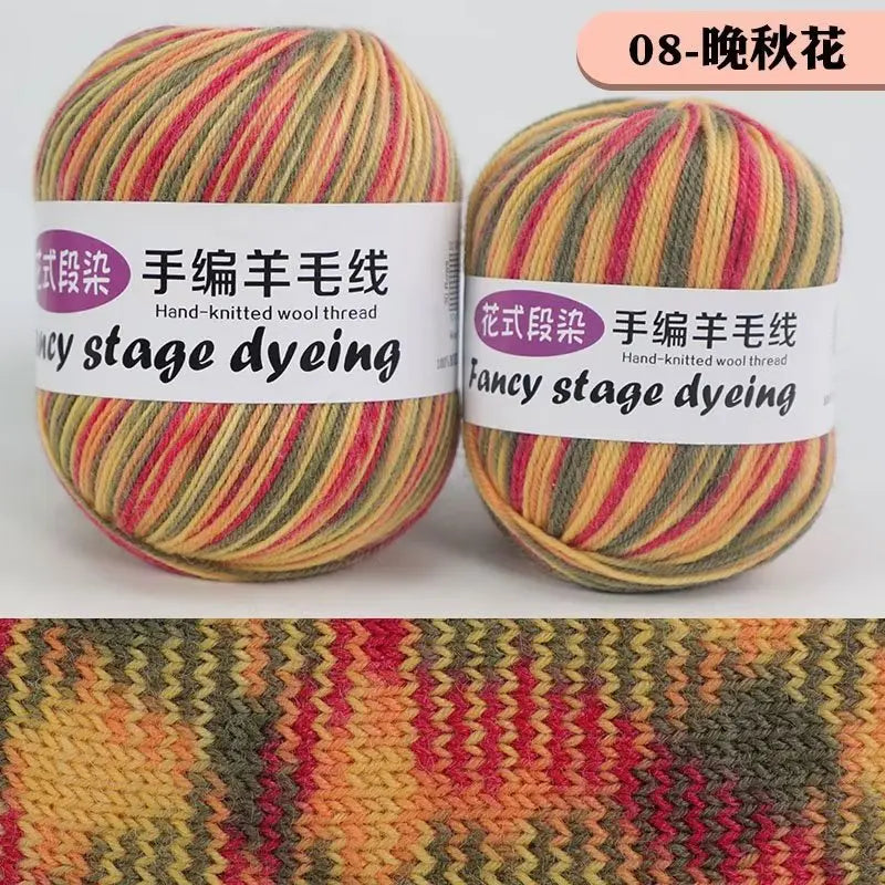 Fil de laine mélangé au Crochet de qualité supérieure, pour pull, écharpe, fil épais, 4 plis, 3 pièces x 100g = 300 grammes