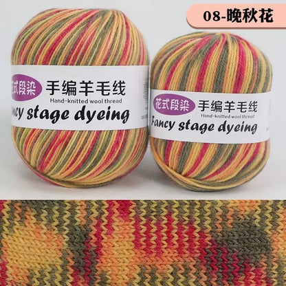 Fil de laine mélangé au Crochet de qualité supérieure, pour pull, écharpe, fil épais, 4 plis, 3 pièces x 100g = 300 grammes