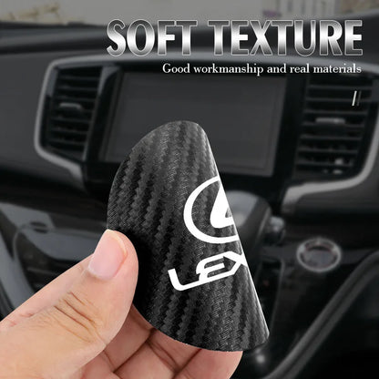 2 pièces sous-verres de voiture tapis de tasse d'eau tampons de fente imperméables pour Lexus F SPORT GS GX IS LS LX CT LC RC LBX NX RX 350h 450h ES UX 300e