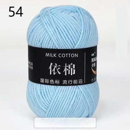 Nouveau 10 pièces série rose fil lait coton fil combinaison Crochet tricot fil ensemble pour bricolage à la main artisanat pull écharpe tricot
