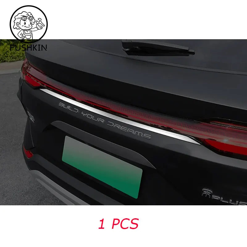 Décoration de coffre de porte arrière de voiture, style pour BYD SEALION 6 EV BYD Seal U 2024 2025, accessoires extérieurs automobiles