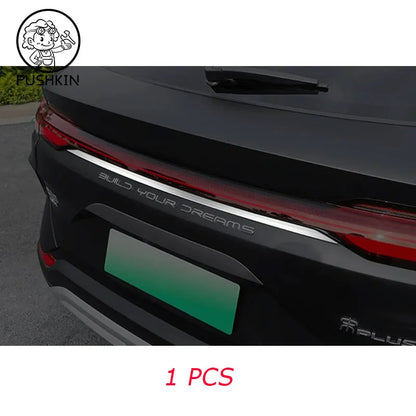 Décoration de coffre de porte arrière de voiture, style pour BYD SEALION 6 EV BYD Seal U 2024 2025, accessoires extérieurs automobiles