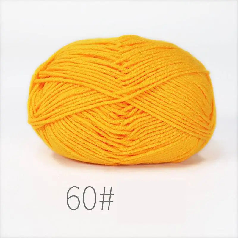 Fil à tricoter en coton doux, tissu mélangé, fil de velours en fibres épaisses, fil de laine au Crochet pour pull, bricolage