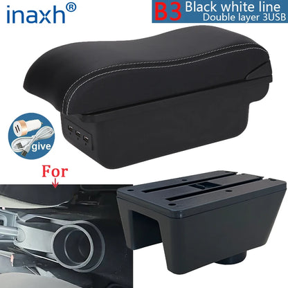 Accoudoir de voiture pour Seat Ibiza, boîte de rangement pour Seat Ibiza 6j Ibiza 6L, pièces de rénovation, accessoires d'intérieur de voiture