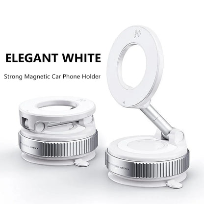 Nouveau support magnétique pour téléphone, design pliable, 360° °   Support de téléphone portable pour voiture, bureau, salle de bain, avec ventouse magnétique réglable