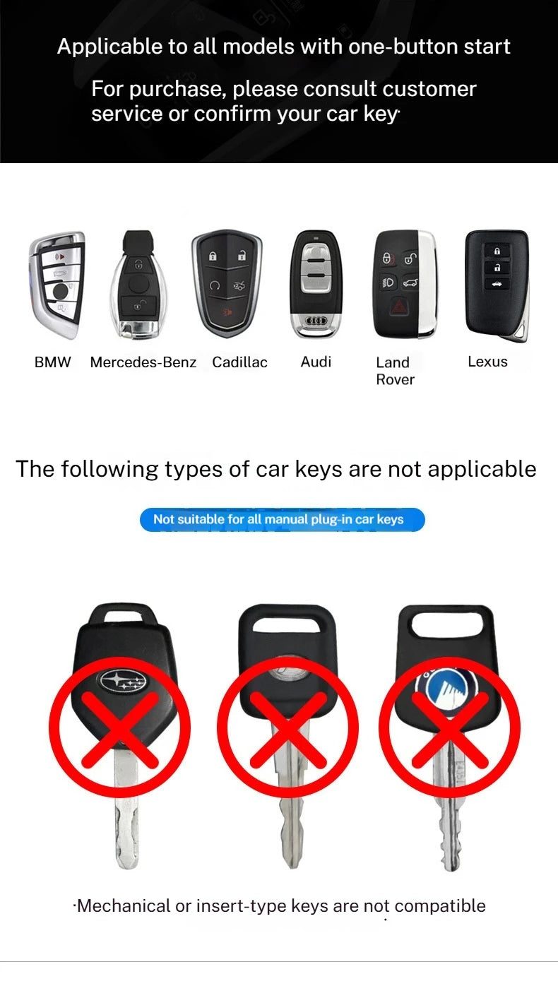 Clé de voiture numérique intelligente, Modification, télécommande tactile LCD, pour Audi/BMW/Ford/Mazda/Toyota/Tesla/Benz/Honda/BYD/Ford/Porsche
