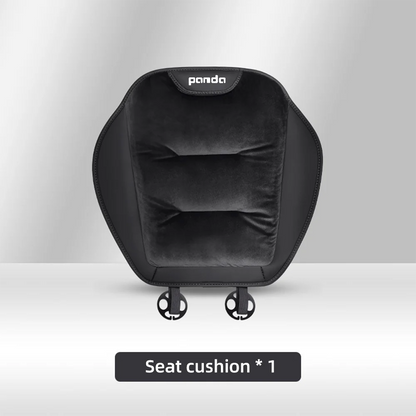Housse de siège de voiture en flanelle, pour Fiat Panda 2011 2008 2009 Coss4x4, coussin de siège avant/arrière de voiture en peluche chaud d'hiver, accessoires d'intérieur