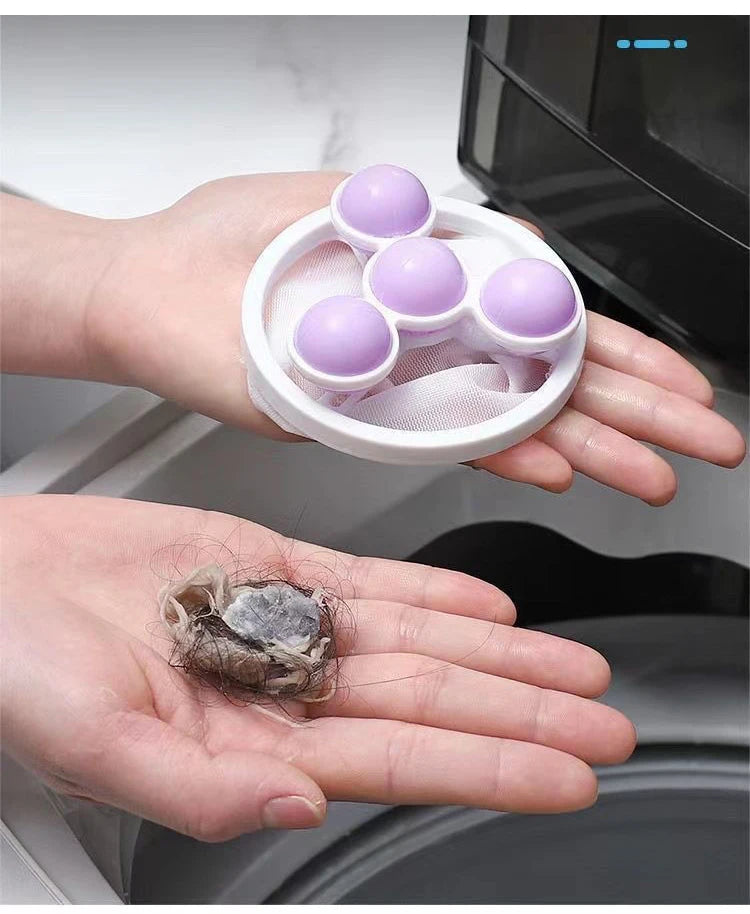 Filtre à poils flottants pour Machine à laver, en fourrure d'animaux, en peluche, attrape-poils, réutilisable, maille, collecte de saletés, boules de nettoyage, nouveau