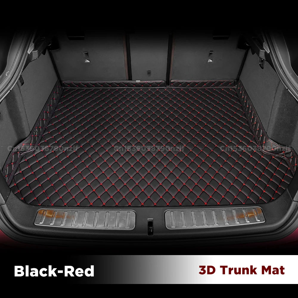 Couverture de tapis de revêtement de cargaison de polymères de coffre de voiture 3D, accessoires intérieurs, BYD, Yuan Pro, 2021, 2022, 2023
