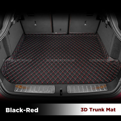 Couverture de tapis de revêtement de cargaison de polymères de coffre de voiture 3D, accessoires intérieurs, BYD, Yuan Pro, 2021, 2022, 2023