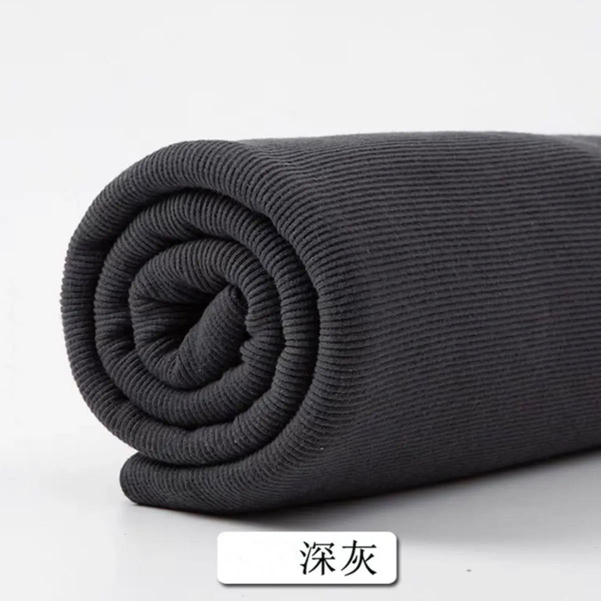 Tissu fileté élastique en coton, manches de sweat-shirt, col, ourlet, bord inférieur, tissu tricoté à revers élastique pour vêtements