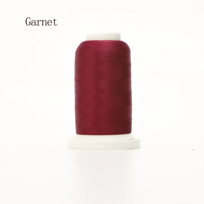 Fil laineux en Nylon à haute élasticité Tex 18, fil extensible, épaisseur moyenne, 1000 mètres de Long, surjet de couture sans couture, 8 couleurs au choix