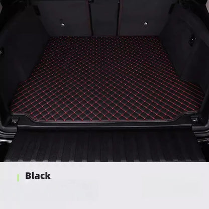Tapis de coffre de voiture en cuir artificiel personnalisé, pour Alfa Romeo Giulia 2017 – 2022 Stelvio 2017-2022, accessoires d'intérieur de voiture