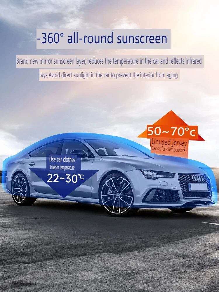 Juste de voiture BYD Yangwang U8, anti-neige, anti-poussière, anti-UV, anti-pelage, peinture et anti-pluie, 210t, protection de voiture