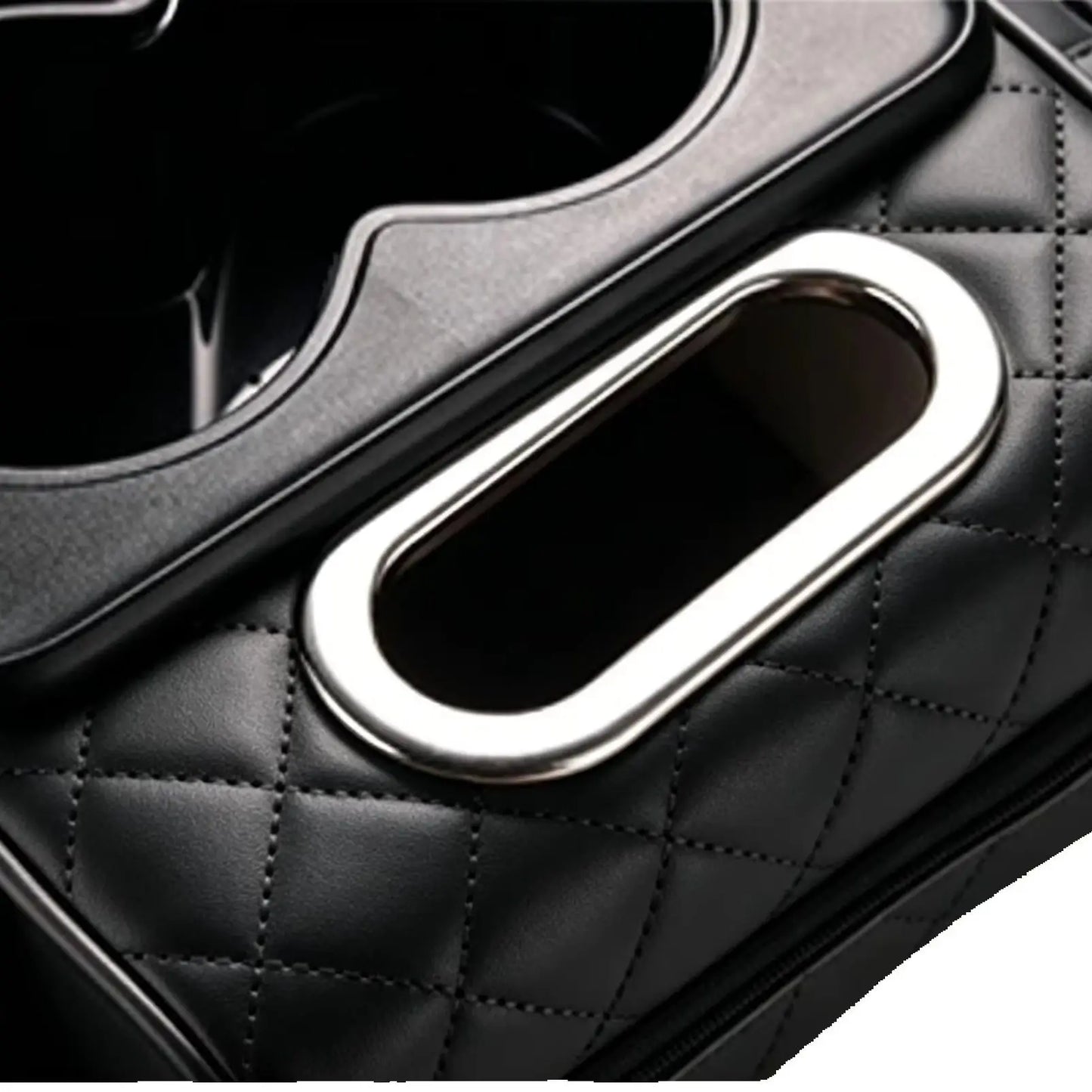 Coussin de repose-bras pour console centrale de voiture, housse de coussin de repose-bras avec 2 porte-gobelets, protection de coussin de repose-bras toutes saisons pour voiture