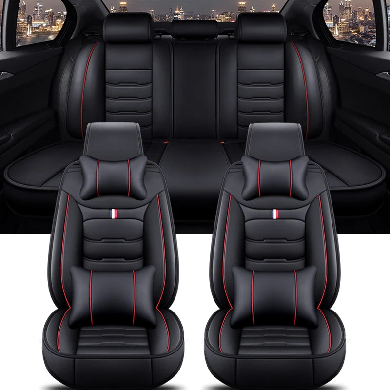 Housse de siège de voiture universelle pour PEUGEOT, tous les modèles de voiture 206 307SW 308 407 408 508sw 208 2008 3008 4008 5008, accessoires d'intérieur
