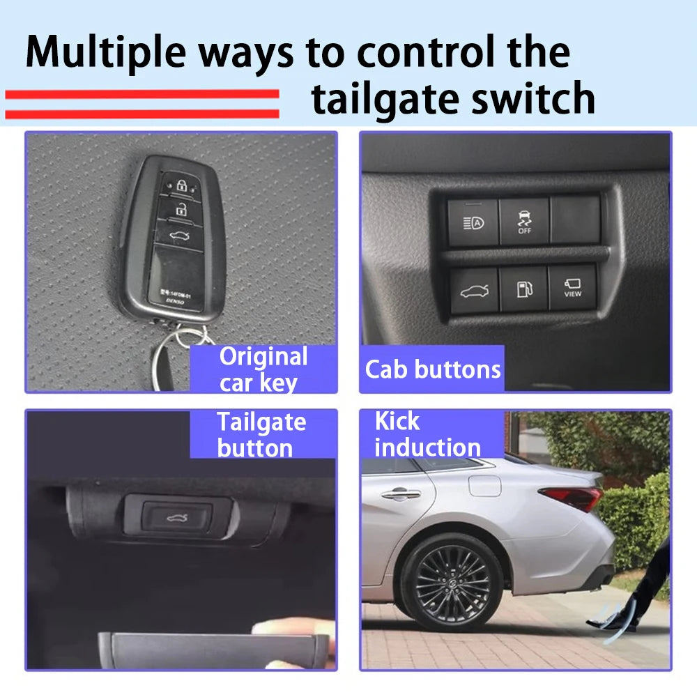ZJCGO pour BYD Yangwang U8 U8L 2024 2025 2026 OEM système de Kit de levage de porte arrière électrique automatique