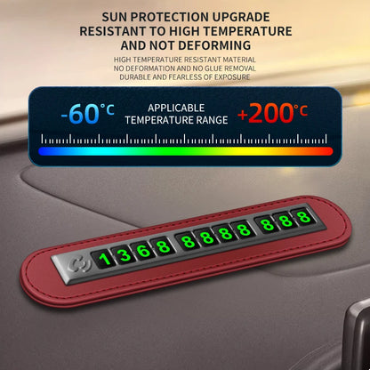 Plaque d'immatriculation temporaire de stationnement de voiture en alliage d'aluminium noir, rouleau pour Toyota Chr rav4 Yaris prius avensis Corolla Camry