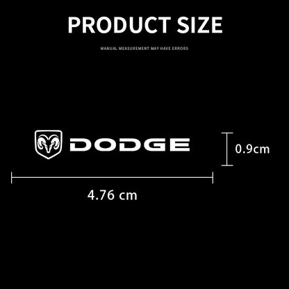 Autocollants aléatoires pour intérieur de voiture, 2/5/10 pièces, autocollants pour volant de voiture, pour Dodge Journey calibre Challenger Charger Durango
