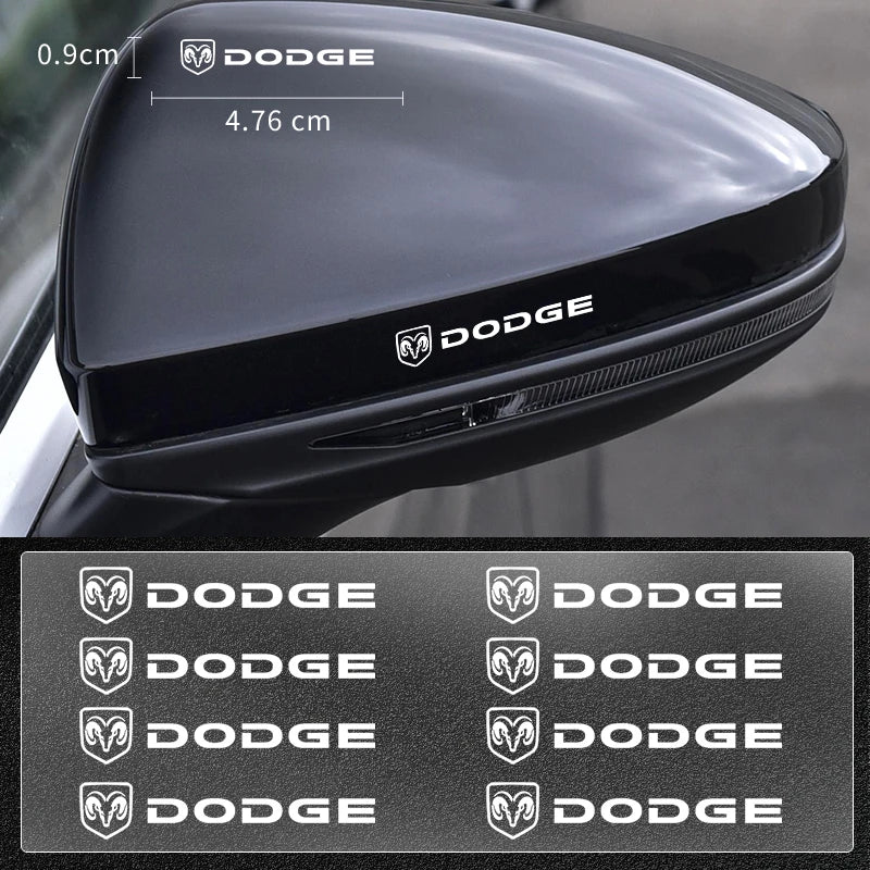 Autocollants aléatoires pour intérieur de voiture, 2/5/10 pièces, autocollants pour volant de voiture, pour Dodge Journey calibre Challenger Charger Durango