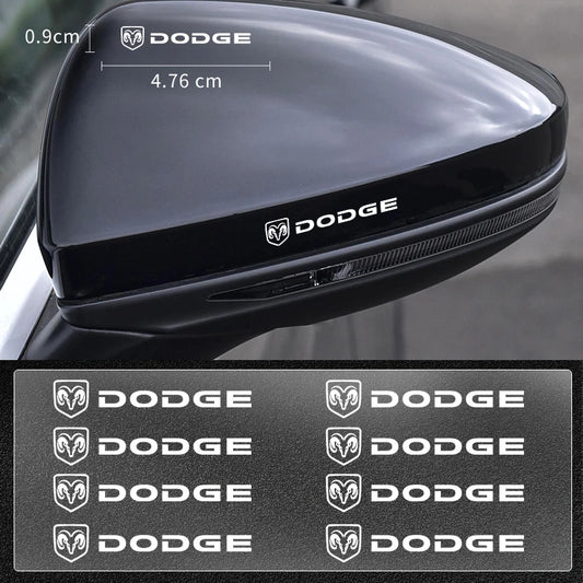 Autocollants aléatoires pour intérieur de voiture, 2/5/10 pièces, autocollants pour volant de voiture, pour Dodge Journey calibre Challenger Charger Durango