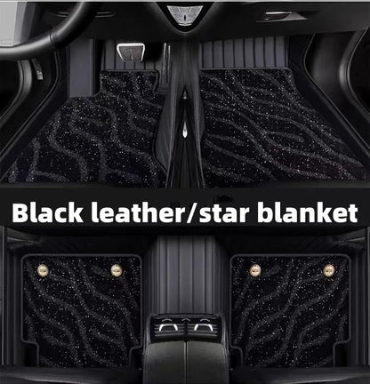 Tapis de pied de voiture en cuir, vente directe en gros